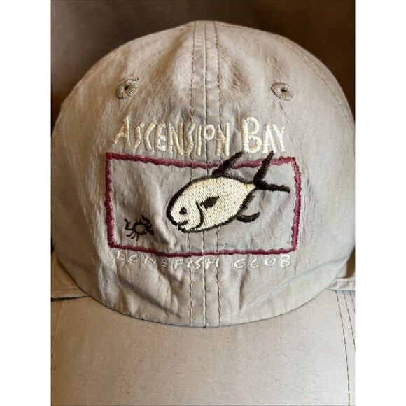 ASCENSIN BAY FISHING BALL CAP HAT IMPERIAL HEADWEAR ADJUSTABLE SUN PROTECTION - Picture 2 of 10